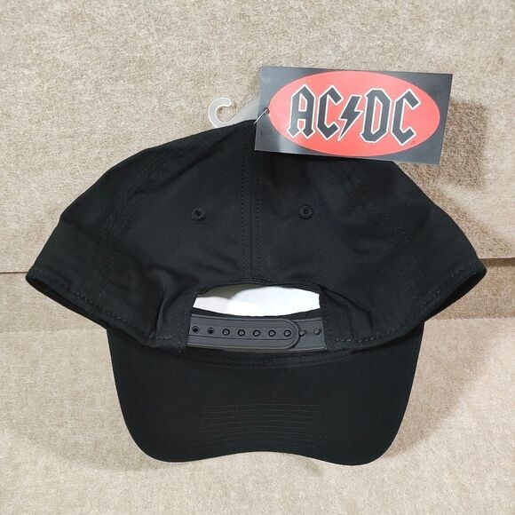 Bioworld Black and White AC/DC Snapback Hat - Picture 3 of 4